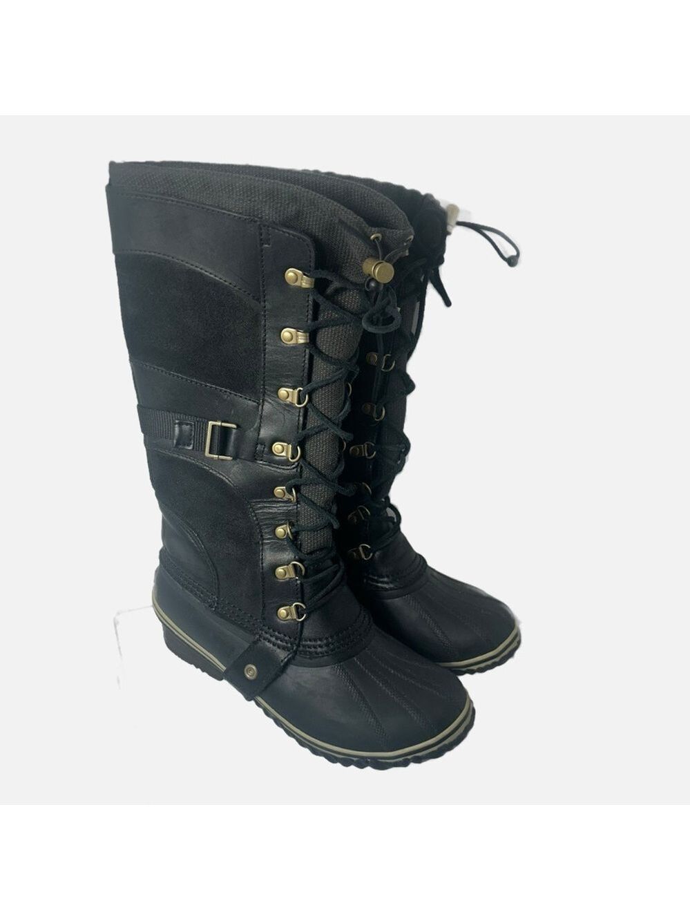 SOREL Women’s Conquest Carly Boots Snow Winter Mid Calf Waterproof Shaft 14”